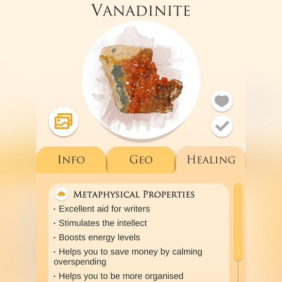 Rare Vanadinite Crystal Cluster - Picture 8 of 9